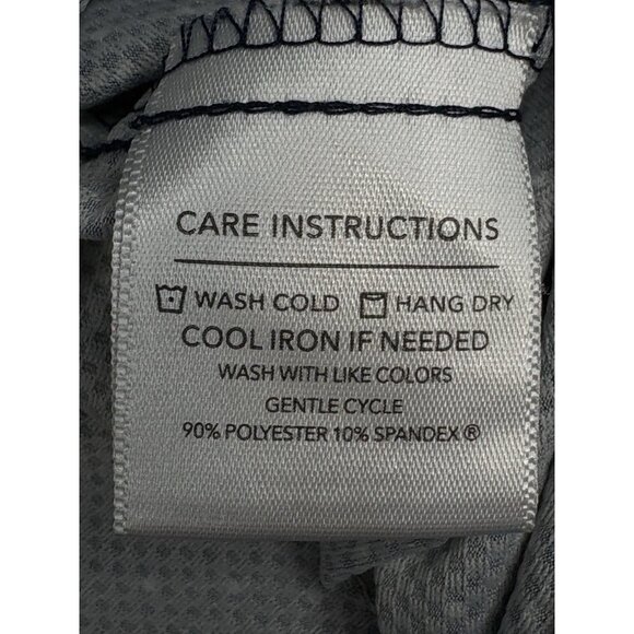 Mizzen + Main Spinnaker Button Down Short Sleeve Men’s XL Trim Navy Dot AOP - Picture 7 of 14